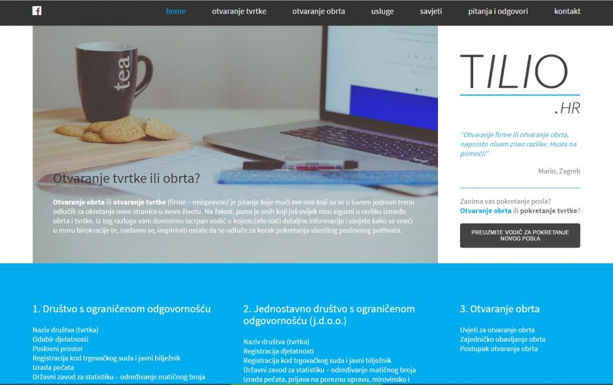 web stranice tvornica