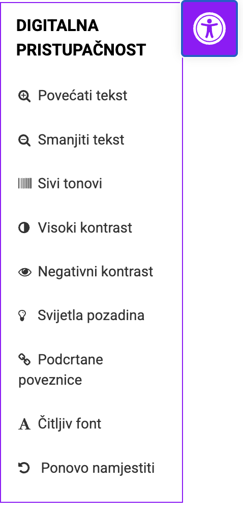 plugin za digitalnu pristupačnost